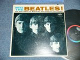 画像: The BEATLES - MEET THE BEATLES  ( Matrix #    A) T-1-2047-G4    B) T-2-2047-P3 #2 )  ( Ex-/Ex+  Looks:Ex  ) / 1964 US AMERICA  1st Press "BLACK with RAINBOW Color Band Label"  "BEATLES Logo on TAN To BROWN  Front Cover" MONO Used LP   