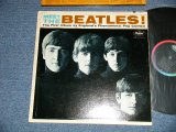 画像: The BEATLES - MEET THE BEATLES  ( Matrix #    A) T-1-2047-P1#2    B) T-2-2047-P22 )  ( Ex/Ex++ Looks:Ex++ ) / 1964 US AMERICA  1st Press "BLACK with RAINBOW Color Band Label"  "BEATLES Logo on TAN To BROWN  Front Cover" MONO Used LP   