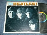 画像: The BEATLES - MEET THE BEATLES  ( Matrix #    A) T-1-2047-T8     B) T-2-2047-P5 )  ( Ex-/Ex++ TEAROBC  ) / 1964 US AMERICA  1st Press "BLACK with RAINBOW Color Band Label"  "BEATLES Logo on TAN To BROWN  Front Cover" MONO Used LP   