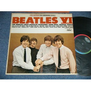 画像: The BEATLES - BEATLES VI ( Matrix # ST-1-2358- A-13 / ST-2-2358-B-12 )  ( Ex/Ex+) / 1965 US AMERICA 1st Press 'See Label for correct Playing order' on Bcak Cover" "1st Press BLACK with RAINBOW Label" STEREO Used LP 