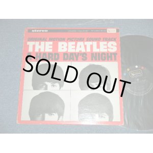 画像: THE BEATLES - A HARD DAYS NIGHT ( Sound Track ) ( Matrix #  A) UAS 6366-A  1C   B) UAS 6366-B   1A  ) (  Ex+/Ex+++ B-1,2 : Ex ; WOBC )  / 1964 US AMERICA ORIGINAL 1st Press "BLACK with 'UNITED'in GOLD,'ARTISTS' in WHITE Label" STEREO Used  LP