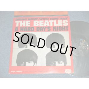 画像: THE BEATLES - A HARD DAYS NIGHT ( Sound Track ) ( Matrix #  A) UAL 3366-1AG   B) UAL 3366-1AH  ) ( Ex++/Ex++  Looks:Ex+)  / 1964 US AMERICA ORIGINAL 1st Press "BLACK with 'UNITED'in GOLD,'ARTISTS' in WHITE Label" MONO Used  LP