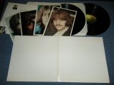 画像:  BEATLES  - THE BEATLES ( WHITE ALBUM :  ALL Insetrs ( 4 x Pics & 1 x Poster )    ) ( Matrix Number SIDE-1 ) YEX 709-5C-1-1-  SIDE-2 ) YEX 710-5  SIDE-3 ) YEX 711-2  SIDE-4 ) YEX 712-3-1-1- ) ( MINT-/MINT- )  /  UK ENGLAND Used 2-LP 