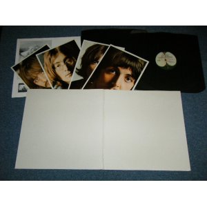 画像:  BEATLES  - THE BEATLES ( WHITE ALBUM )( Matrix #     A) SWBO-1- 101-J76 #3  B) SWBO-2- 101-F473 #2   C) SWBO-3- 101 -F80#2     D) SWBO-2- 101-F 72 #2    " MASTERED BY CAPITOL" )  (ALL INSERTS : 1xPoster +4x Pin up's  )    )  ( Ex+++/MINT- )  / 1968 US AMERICA ORIGINAL "2nD Press : A-6 :  The CONTINUING STORY of "BUNGALOW BILL"  Label  "  "APPLE  Label"  Used 2-LP d