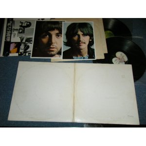 画像:  BEATLES  - THE BEATLES ( WHITE ALBUM ) ( A0540445) ( Matrix #  A) SWBO-1- 101-J46 11  B) SWBO-2- 101-J46 11  C) SWBO-3- 101-J48 #4   D) SWBO-2- 101-J44 11 "2  )  (INSERTS : 1xPoster + 3x Pin up's  )    )  ( Ex+/Ex+++ )  / 1968 US AMERICA ORIGINAL "2nd Press : A-6 :  The CONTINUING STORY of "BUNGALOW BILL"  Label  "  "APPLE  Label"  Used 2-LP 