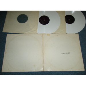 画像:  BEATLES  - THE BEATLES ( WHITE ALBUM ) (NO INSERTS )  ( Ex/ MINT- SIDE-D:Poor Jump  )  / 1978 US AMERICA Limited "WHITE WAX Vinyl"  Used 2-LP 