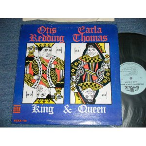 画像: OTIS REDDING & CARLA THOMAS - KING & QUEEN ( Matrix #  A)  STX-12507-B     B)  STX-12508-A  ) (  Ex+/Ex+++ )  / 1967 US AMERICA ORIGINAL  1st Press "BLUE Label" "  "1841 BROADWAY Label" " MONO Used LP 