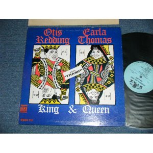 画像: OTIS REDDING & CARLA THOMAS - KING & QUEEN ( Matrix #  A)  STX-12507-1A /   B)  STX-12508-1A  ) (  Ex++/Ex+++ Looks:Ex++ SWOL, EDSP )  / 1967 US AMERICA ORIGINAL  1st Press "BLUE Label" MONO Used LP 