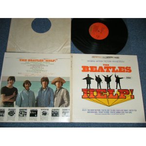 画像: The BEATLES -  HELP! ( Matrix #  A)  SMAS-1-2386-G-23 / B)  SMAS-2-2386-H-20 MASTERD by CAPITOL  ) ( MINT-/MINT- ) / Late 1972 to Mid 1978 Version  US AMERICA  REISSUE "ORANGE Label" STEREO  Used LP