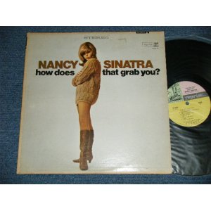 画像: NANCY SINATRA - HOW DOES THAT GRAB YOU? ( Ex++/Ex+++,MINT-) / 1966 US AMERICA ORIGINAL 1st press "MULTI COLOR Label"  STEREO Used LP 