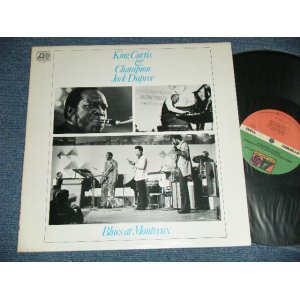 画像: KING CURTIS & CHAMPION JACK DUPREE - BLUES AT MONTREUX　（Matrix #   A) ST-A-722673-A 101   ATTLANTIC STUDIO D.K. 　Ｂ) STＢ-72267４-Ｂ 101   ATTLANTIC STUDIO D.K.） ( Ex++/MINT- )  / 1973 US AMERICA ORIGINAL 1975 Version ? 3rd PRESS "Small 75 ROCKFELLER Label" Used LP 