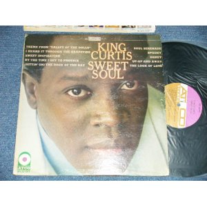 画像: KING CURTIS - SWEET SOUL ( Matrix #  A) ST-C-681293-B LW AT RL ( Hand Writing )  B) ST-C-681294-1C  (TYPING ) ) ( Ex+/MINT- : EDSP )  / 1968 US AMERICA ORIGINAL 1st Press "PLUM & BROWN Label" STEREO USED LP 