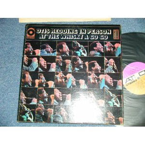 画像: OTIS REDDING -  IN PERSON :AT THE WHISKY AGO GO  ( Matrix #   A) STC-681369-3S/ B) STC-681370-2S )  ( Ex+/Ex) / 1968 US AMERICA ORIGINAL 1st Press "PURPLE & BROWN Label" Used LP 