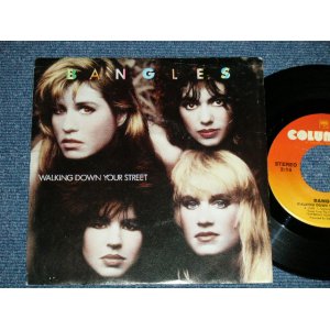 画像: BANGLES - WALKING DOWN YOUR STREET : LET IT GO  ( Ex+/MINT- ) / 1987 US AMERICA ORIGINAL Used 7" Single With PICTURE SLEEVE 