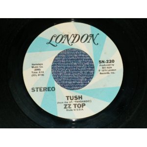 画像: ZZ TOP - TUSH  : BLUE JEAN BLUES ( Ex+++ Looks:Ex++ /Ex+++ Looks:Ex++ ) / 1975 US AMERICA ORIGINAL Used 7" Single 