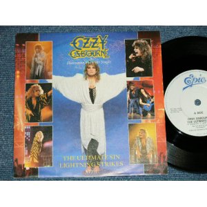 画像: OZZY OSBOURNE - THE ULTIMATE SIN : LIGHTNING STRIKES    ( Ex++/MINT)  / 1986 UK ENGLAND ORIGINAL  Used 7" Single with PICTURE SLEEVE  