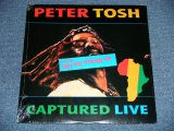 画像: PETER TOSH -  CAPTURED LIVE ( SEALED)  / 1984 US AMERICA  ORIGINAL "BRAND NEW SEALED" LP