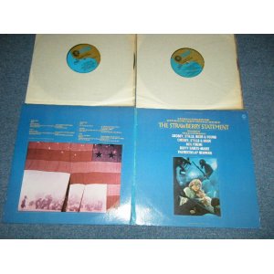 画像: OST/V.A.  ( CSN&Y CROSBY, STILLS, NASH & YOUNG, BUFFY SAINTE-MARIE, THUNDERCLAP NEWMAN  )  - THE STRAWBERRY STATEMENT いちご白書 ( Ex+++/MINT- BB )   /  1970 US AMERICA ORIGINAL  Used  2-LP's 