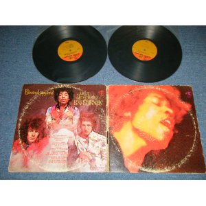 画像: JIMI HENDRIX - ELECTRIC LADYLAND ( Matrix #A) o |30799 2RS 6307A-1C B) S | 30800  RS-6307 B 1B o C) S |30801 2RS 6307C-1B A3 D) | 30802 2RS 6307B-1G)  "SANTA MARIA Press??"  (Ex-/Ex++ D-1,2 Poor JUMP EDSP) / 1968 US AMERICA ORIGINAL 1st Press "2 COLOR:ORANGE & BROWN Label"  Used  2- LP's 