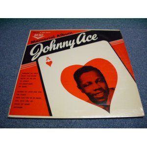 画像: IJOHNNY ACE - MEMORIAL ALBUM OF JOHNNY ACE AGAIN... / 1961 Version US AMERICA  "1st Press "ORANGE with PURPLE Label" "2nd PRESS JACKETT" Used LP 