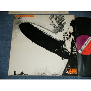 画像: LED ZEPPELIN - LED ZEPPELIN I ( 2nd Press ORANGE  Text Front Cover)( Matrix Number A) 588171 A//1 : B) 588171 B//1 ) ( Ex+++/Ex+++ B-1:Ex++)  / 1969 UK ENGLAND ORIGINAL 2nd Press "ORANGE Text on Front Cover Top" "RED & PLUM  Label" Used LP 