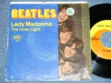 画像: The BEATLES -  LADY MADONNA : THE INNER LIGHT   ( VG+++/Ex++;) / 1968 US AMERICA ORIGINAL Used 7" Single With PICTURE SLEEVE 