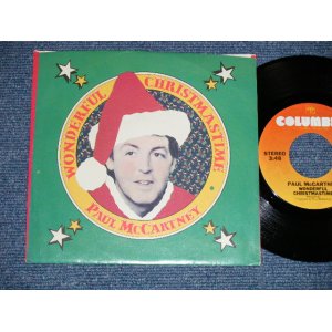 画像: PAUL McCARTNEY ( of The BEATLES)  - WONDERFUL CHRISTMAS TIME : RUDOLPH THE RED-NOSED REGGAE  (Ex++/MINT-) / 1979 US AMERICA ORIGINAL Used 7" Single With PICTURE SLEEVE 