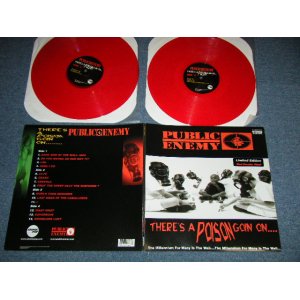 画像: PUBLIC ENEMY - THERE'S A POISON GOIN ON ...(Ex+++/MINT-)  / 1999 US AMERICA  ORIGINAL  Limited   "RED WAX Vinyl"  Used 2-LP's 