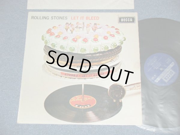 画像1:  THE ROLLING STONES - LET IT BLEED ( Boxed DECCA :  Matrix Number : P-2W/P-1W ) (Ex++/Ex+++,Ex++  ) / 1970's UK ENG;AND  2nd Press "Boxed DECCA Label" STEREO Used LP 