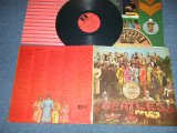 画像: THE BEATLES - SGT. PEPPER'S LONELY HEARTS CLUB BAND :With INSERTS & INNER Sleeve  ( Ex+/Ex++ ) / 1967? FRANCE ORIGINAL?  (FRANCE ORIGINAL? RED  ODEON Label  MONO Press + GERMAN ORIGINAL Jacket ) Rare MONO Used  LP Released in FRENCH Only???? 