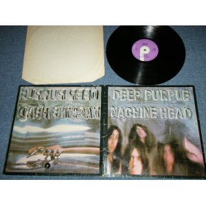 画像: DEEP PURPLE - MACHINE HEAD  ( Matrix # A:1-U/B:1-U ) (Ex/Ex++ Looks:Ex-)  / 1972 UK ORIGINAL "1st Press"  Used LP 