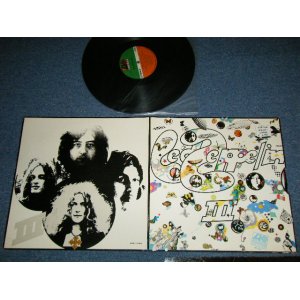 画像:  LED ZEPPELIN -  III  ( Matrix Number A) ATL-SD-7201-A PF /B)) ATL-SD-7201-B PF )  ( Ex++/ Ex++)  /1970 US AMERICA ORIGINAL  "1841 BROADWAY" Credit at Bottom at Label  " EXPROT To GERMAN" Custom Export Record Number  Used LP