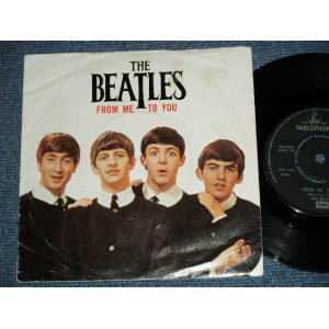 画像: The BEATLES - FROM ME TO YOU : THANK YOU GIRL   (Ex/Ex++) / 1980's USK ENGLAND REISSUE Used 7" Single With PICTURE SLEEVE