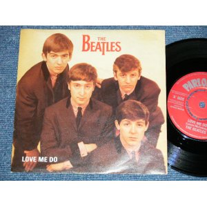 画像: The BEATLES - LOVE ME DO : P.S.I LOVE YOU  (Ex+++/MINT-) / 1982 UK ENGLAND "RED Label Version"   REISSUE  Used 7" Single With PICTURE SLEEVE 