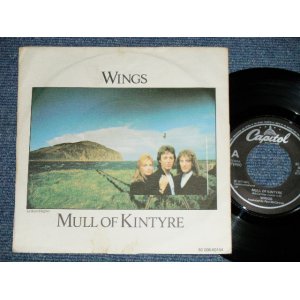 画像: PAUL McCARTNEY ( of The BEATLES)  - MULL OF KINTYRE : GIRLS SCHOOL  (Ex++/MINT-) / 1977 WEST-GERMAN GERMANY ORIGINAL Used 7" Single With PICTURE SLEEVE 