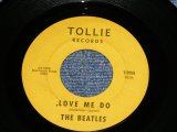 画像: The BEATLES - LOVE ME DO / P.S. I LOVE YOU  (Matrix #  A) 63-3188   △52252 / B) 63-3189   △52252 -x  FAT SOUND VERSION)  (Ex+/Ex+ : WOL  ) / 1964  US AMERICA  ORIGINAL "YELLOW with Black Print Label" Used 7" Single 