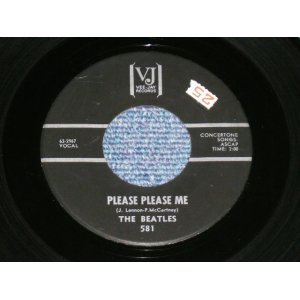 画像: BEATLES - PLEASE PLEASE ME : FROM ME TO YOU ( 2nd Press Coupling) ) (Ex+++/Ex+++ STOL) /1964 US AMERICA ORIGINAL  "Black With Two HORIZON Lines Label With SILVER Print  With "BRACKET" Logo on Top" Used 7" inch SINGL