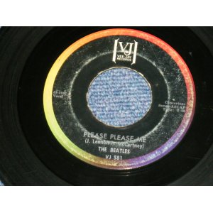 画像: BEATLES - PLEASE PLEASE ME : FROM ME TO YOU ( 2nd Press Coupling) ) (Ex+/Ex- : LIGHT CLOUDED) /1964 US AMERICA ORIGINAL  "Black With RAINBOW Label With SILVER Print  With "BRACKET" Logo on Top Used 7" inch SINGL