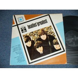 画像: The BEATLES - BEATLES' GREATEST  : Un-GLOSSY Jacket ( VG+++/Ex+++ ) / 1975 HOLLAND ORIGINAL "BLACK Label" Used LP 