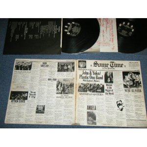 画像: JOHN LENNON of THE BEATLES  & YOKO ONO / PLASTIC ONO BAND with ELEPHANT'S MEMORY  - SOME TIME IN NEW YORK (Matrix # 1/1/1/1 ) ( Ex/MINT-  Looks:Ex+++)   / 1972 UK ENGLAND ORIGINAL  Used 2-LP's  with ORIGINAL INNER SLEEVE 