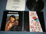 画像: PAUL McCARTNEY of THE BEATLES   - McCARTNEY (Matrix #    A)3U/B)4U ) ( Ex++/MINT-)  /   UK ENGLAND   Used LP