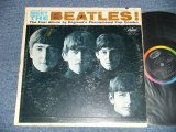 画像: The BEATLES - MEET THE BEATLES  ( Matrix #    A) T-1-2047-P19     B) T-2-2047-P18 )  ( VG++/Ex++ Looks:Ex WOFC,EDSP ) / 1964 US AMERICA  1st Press "BLACK with RAINBOW Color Band Label"  "BEATLES Logo on TAN To BROWN  Front Cover" MONO Used LP   