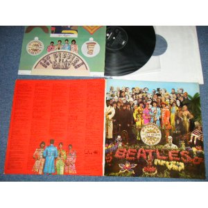 画像: The BEATLES -  SGT. PEPPERS LONELY HEARTS CLUB BAND : With CUT OUTS ( Matrix # YEX 637-1/YEX 638-1) (Ex+/MINT-) / 1969  UK ENGLAND "1969 Version WHITE Parlophone & 1 EMI Label" Used LP 