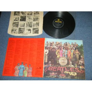 画像: The BEATLES -  SGT.PEPPERS LONELY HEARTS CLUB BAND : NO CUT OUTS & Inner ( Matrix # YEX 637-1 /YEX 638-1) ( Ex++/Ex+++ A-1:Ex ) / 1967 UK ENGLAND  ORIGINAL "YELLOW Parlophone  Label" Used LP 