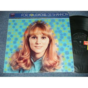 画像: JACKIE DeSHANNON  DE SHANNON -  FOR YOU ( Ex+/Ex+ EDSP) / 1967 US AMERICA ORIGINAL "GREEN & BLACK Label" STEREO Used LP 