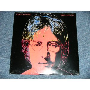 画像: JOHN LENNON of THE BEATLES - MENLOVE AVENUE( SEALED)   / 1986 US AMERICA ORIGINAL "BRAND NEW SEALED" LP 