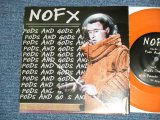 画像: NOFX - POPS AND GODS  :  WHAT'S THE MATTER WITH PARENTS TODAY  ( MINT-/MINT )  / 2000 US AMERICAN ORIGINAL Limited "ORANGE WAX Vinyl"  Used  7"45 Single 