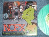 画像: NOFX - TIMMY THE TURTLE : THE PLAN  ( MINT-/MINT )  / 1999 US AMERICAN ORIGINAL Limited "GREEN WAX Vinyl"  Used  7"45 Single 