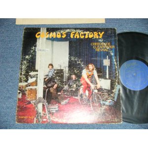 画像: CCR CREEDENCE CLEARWATER REVIVAL -  COSMO'S FACTORY ( Matrix #  F 2800-RE-3 / F 2801-2  )  ( VG+/Ex++ ) / 1974 Version?  US AMERICA  "THIN VINYL"   "DARK BLUE with GOLD PRINT Label" Used LP 