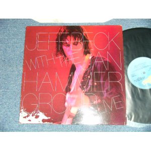 画像: JEFF BECK with JAN HAMMER GROUP -  LIVE  (Matrix #  A-2/B-2 )  (Ex-/MINT-)  / 1977 Uk ENGLAND ORIGINAL  Used LP 